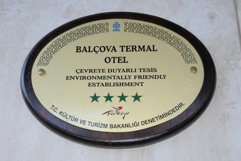 Balcova Termal Hotel Ізмір Екстер'єр фото